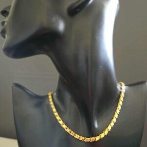 21k Real Gold 16" necklace / choker
